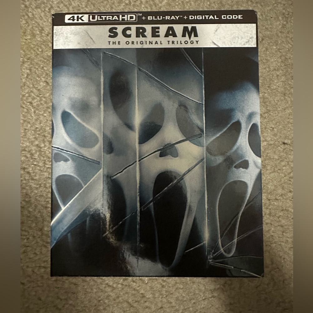 Scream The Original Trilogy 4K Ultra HD Blu-ray